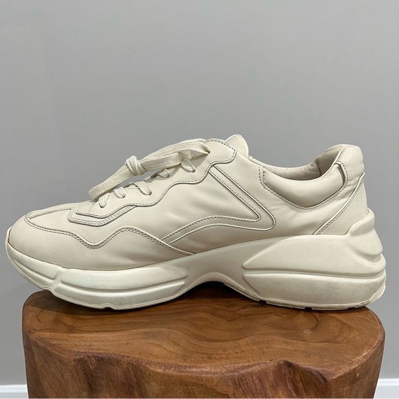 GUCCI Rhyton Red Logo Distressed G 10.5 US 11 Mens - Picture 9 of 15